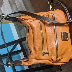 Valentina Italia orange purse